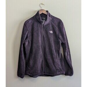 The North Face Womens XXL Osito 2 Jacket Purple Fleece Full Zip Soft Coat 2XL